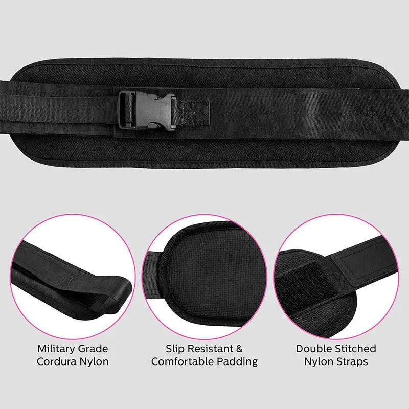 Dumbbell Exercise Belt Hip Thrust Weight-Bearing For Effective Glute Bridge Barbell Workout Waist Fitness Weight Training