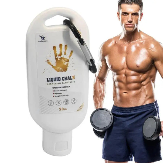 Sports Liquid Magnesium Powder Fitness Lifting Anti Slip Cream Grip Liquid Magnesium For Indoor Pole Dancing Rock Climbing Gym